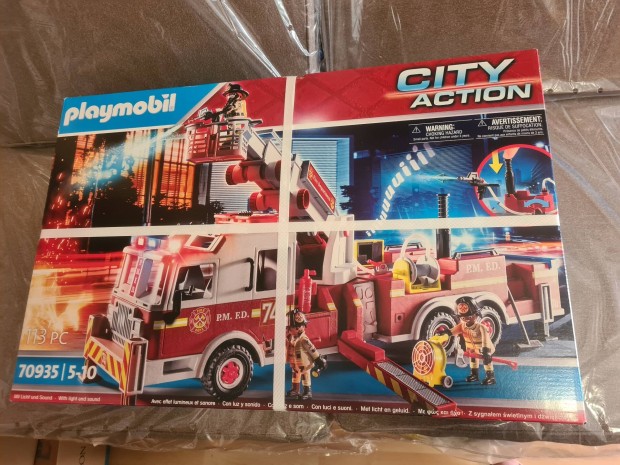 Playmobil City Action 70935 Amerikai ltrs tzolt jrm