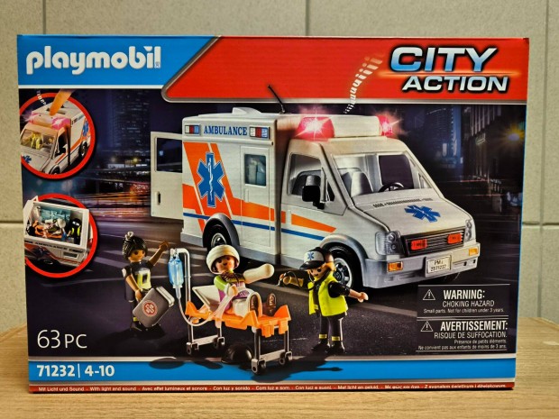 Playmobil City Action 71232 Mentaut fnnyel s hanggal j, bontatlan