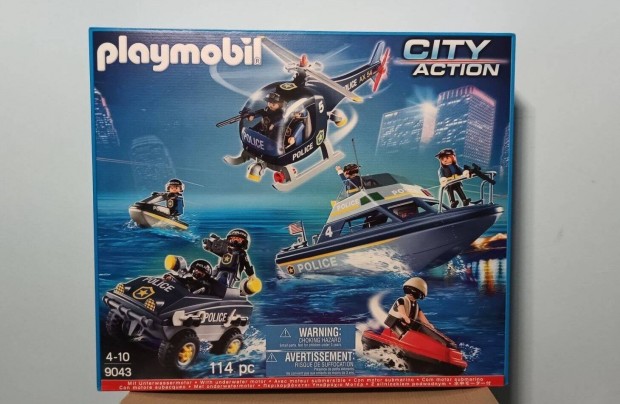 Playmobil City Action 9043 ris Rendrsgi Kszlet j Bontatlan