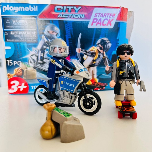 Playmobil City Action Starter Pack - Rendrsg kiegszt szett (70502