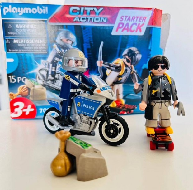 Playmobil City Action Starter Pack - Rendrsg kiegszt szett (70502