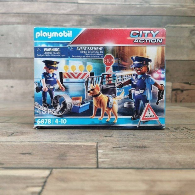 Playmobil City Action - Rendrsgi blokd (6878)