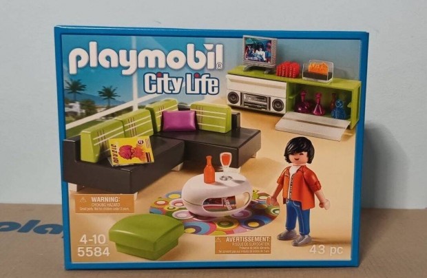 Playmobil City Life 5584 Modern Nappali j Bontatlan