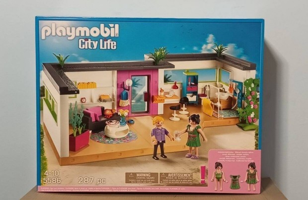 Playmobil City Life 5586 Luxus Birtok Vendghz j Bontatlan