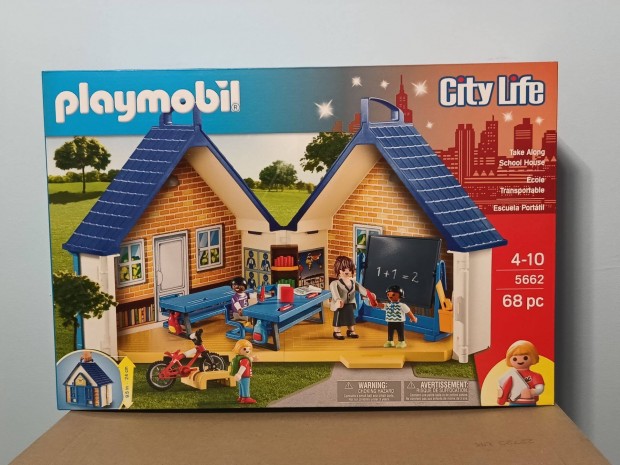 Playmobil City Life 5662 Hordozhat Iskola Bontatlan