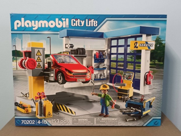 Playmobil City Life 70202 Autszerel Mhely j Bontatlan