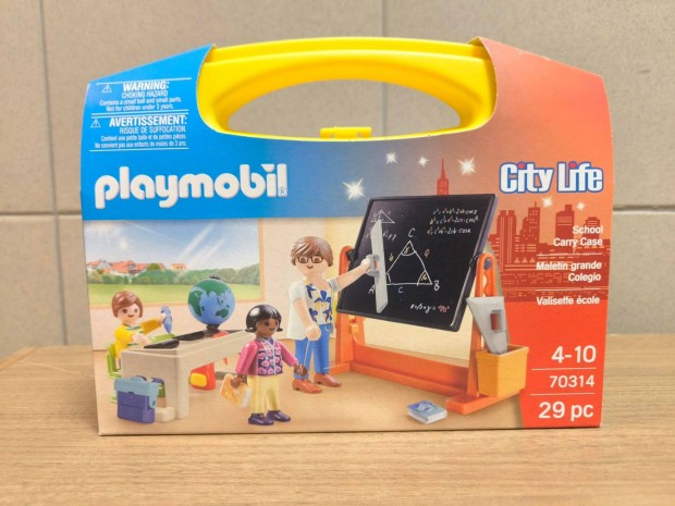 Playmobil City Life 70314 Hordozhat iskola kszlet j, bontatlan