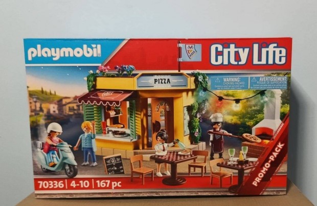 Playmobil City Life 70336 Pizzria Kerthelyisg Fnnyel j Bontatlan