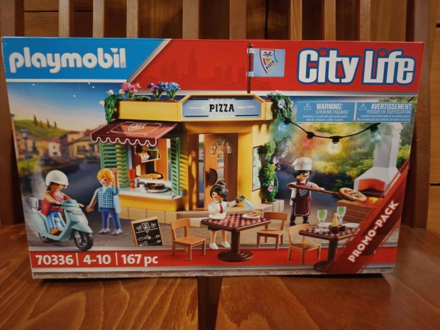 Playmobil City Life 70336 Pizzria Kerthelyisg Fnnyel j Bontatlan