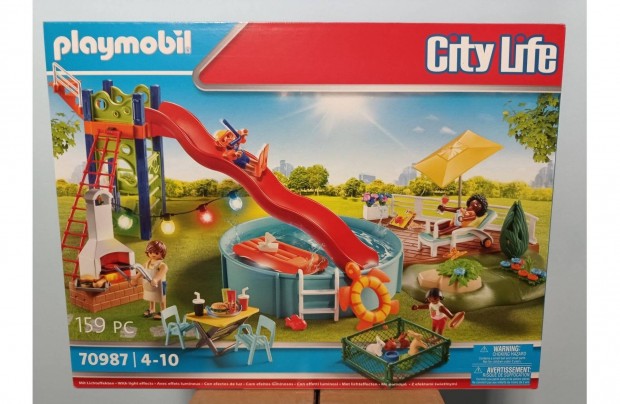 Playmobil City Life 70987 Medencs Party Csszdval j Ingy Szll Bpen