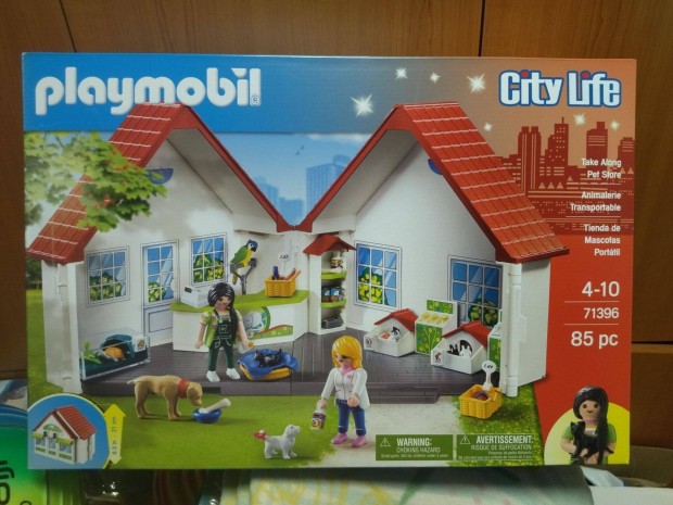 Playmobil City Life 71396 Kisllatkereskeds j, bontatlan - foglalva!