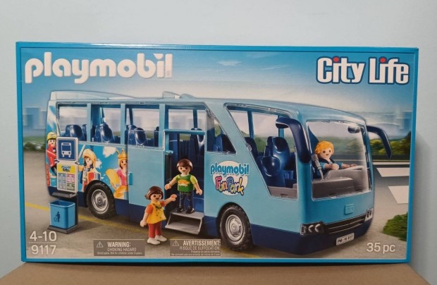 Playmobil City Life 9117 Park Fun Kk Iskolabusz j