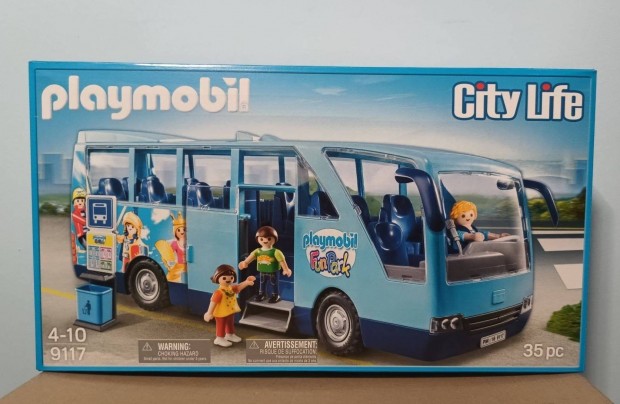 Playmobil City Life 9117 Park Fun Kk Iskolabusz j