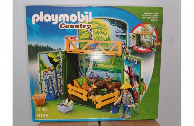 Playmobil Country 6158 Erdei llatok Etetse j Bontatlan