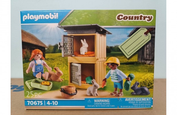 Playmobil Country 70675 Nyuszi Etets j Bontatlan