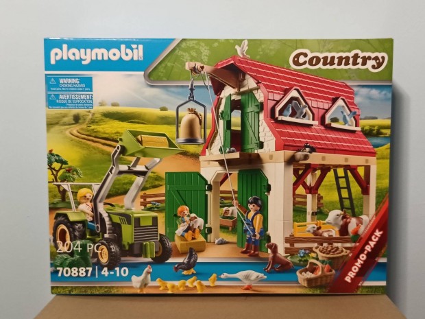 Playmobil Country 70887 Farm llatokkal s Traktorral Bontatlan