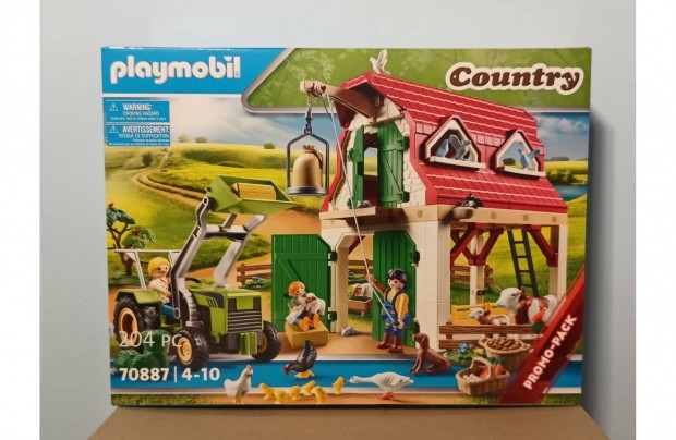 Playmobil Country 70887 Farm llatokkal Traktorral j Bontatlan