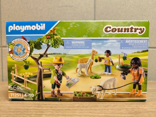 Playmobil Country 71251 Alpaka simogat j, bontatlan