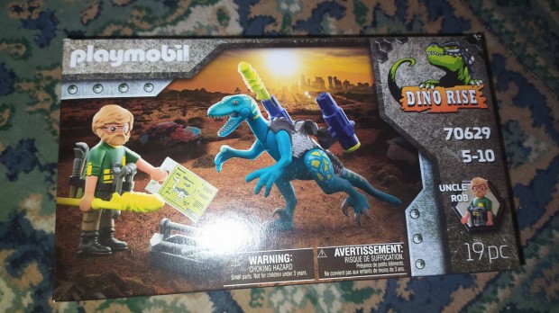 Playmobil Dino Rise 70629 Rob harcra kszen