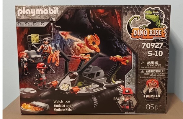 Playmobil Dino Rise 70927 Comet Corp Pusztt Frja Bontatlan