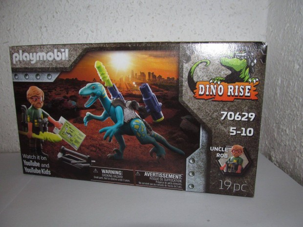 Playmobil Dino Rise - Uncle Rob Harcra kszen 70629 j!