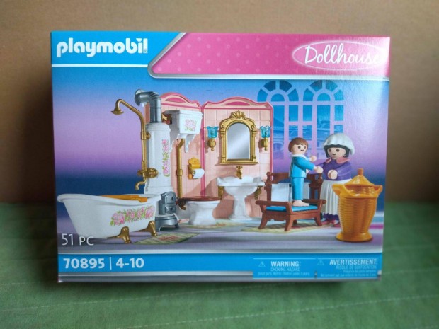 Playmobil Dollhouse 70895 Frdszoba j, bontatlan