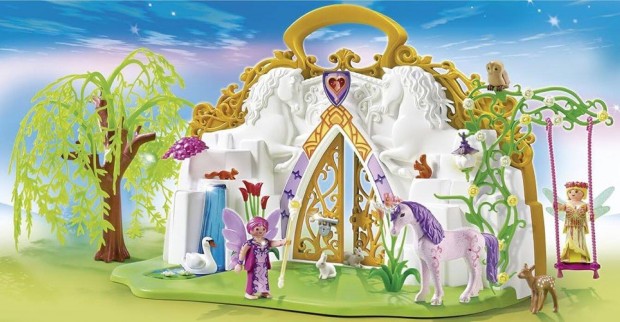 Playmobil Fairies 5208 Tndrflde ldikban / Hordozhat tndrorszg