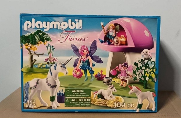 Playmobil Fairies 6055 Tndrek s Unikornisok Gombahzban Bontatlan