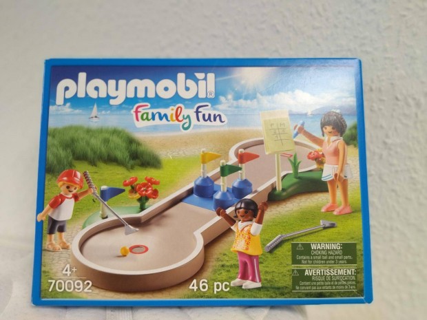 Playmobil Family Fun 70092 Minigolf j, bontatlan