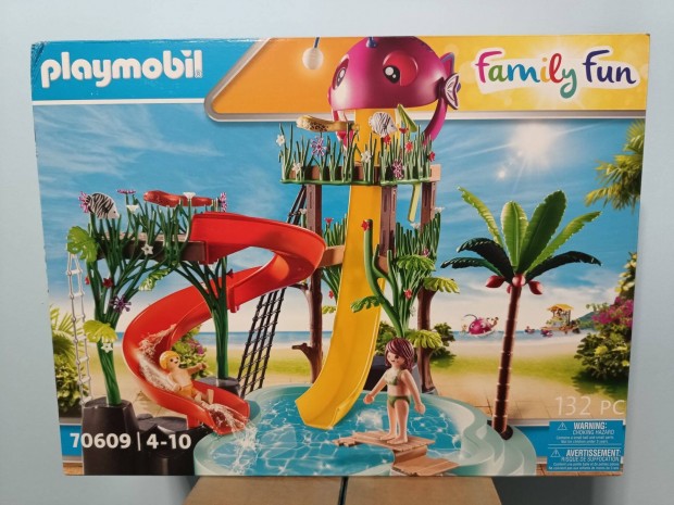 Playmobil Family Fun 70609 Aqua Park Csszdval j Ingy. Szll. Bp-en