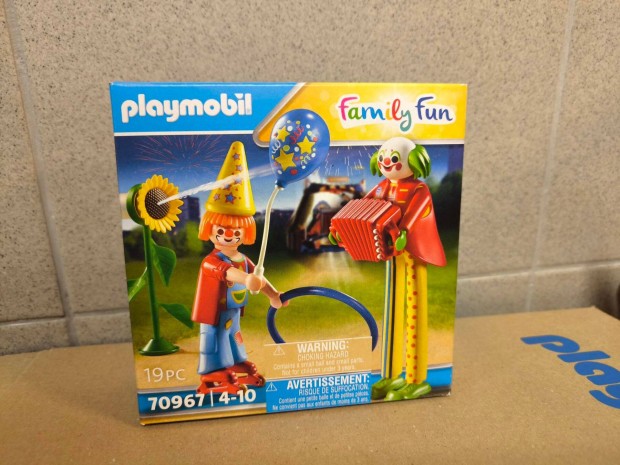 Playmobil Family Fun 70967 Cirkuszi bohcok j, bontatlan