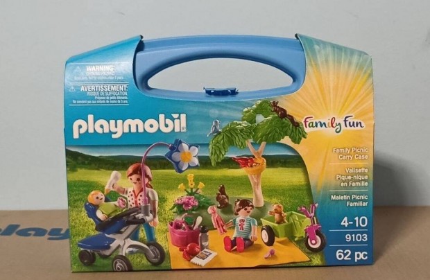 Playmobil Family Fun 9103 Hordozhat Csaldi Piknik Szett j