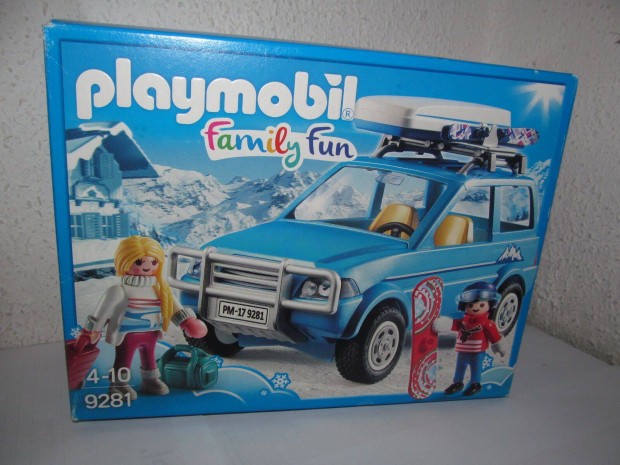Playmobil Family Fun 9281 Aut tetboxszal / Tli Terepjr