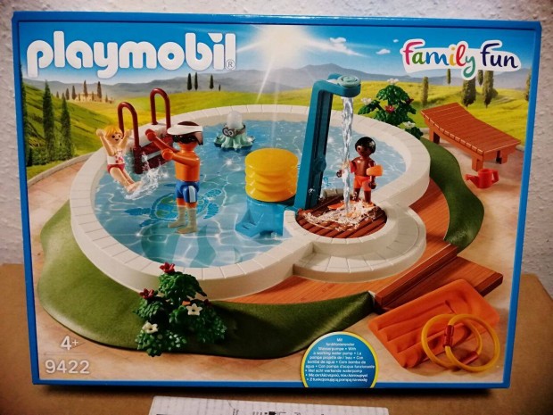 Playmobil Family Fun 9422 Csaldi medence j, bontatlan