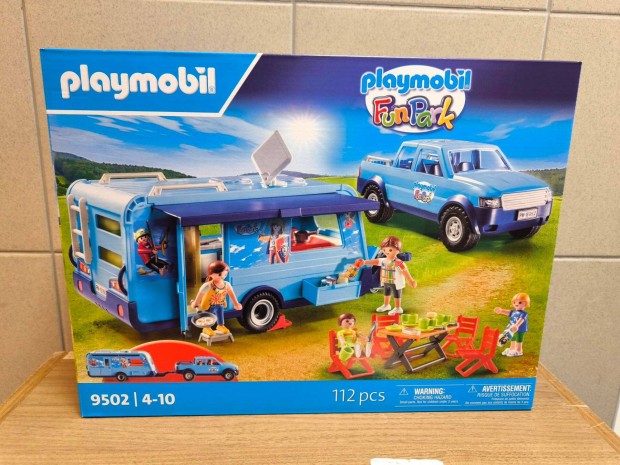 Playmobil Fun Park 9502 Pick-up + Caravan j, bontatlan