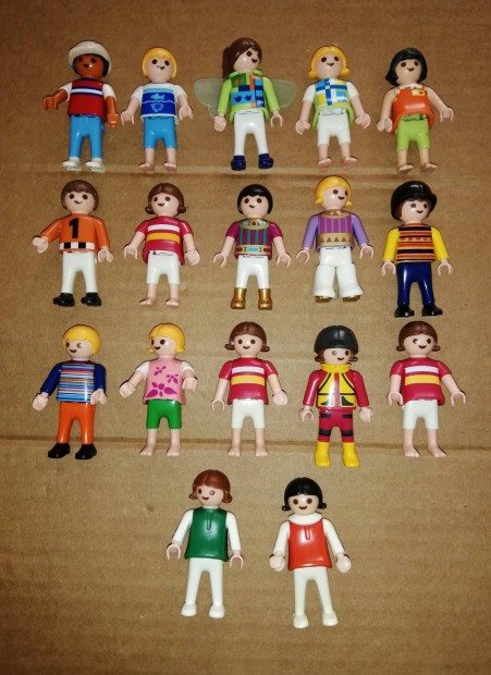 Playmobil Gyerek figurk. 17 db! 