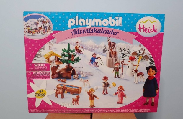 Playmobil Heidi 70260 Karcsonyi Adventi Naptr j Bontatlan