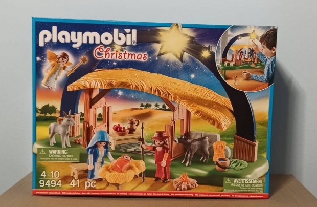 Playmobil Karcsonyi 9494 Betlehemi Vilgt Jszol j