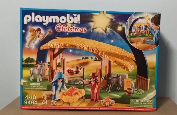 Playmobil Karcsonyi 9494 Betlehemi Vilgt Jszol j Bontatlan