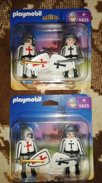 Playmobil Keresztes lovagok. 2 Bliszter! Ritka! 