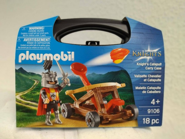 Playmobil Lovagok 9106 Katapultlv hordozhat szett j, bontatlan