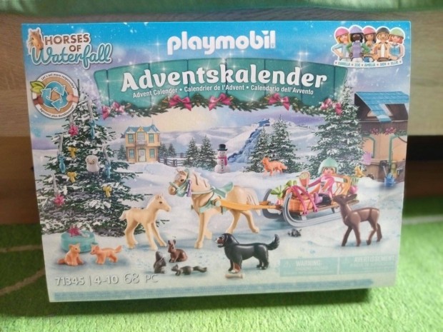 Playmobil Lovas Adventi 71345 Karcsonyi sznkzs j, bontatlan