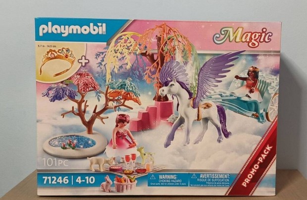 Playmobil Magic 71246 Kirnduls A Pegazus Hintval j