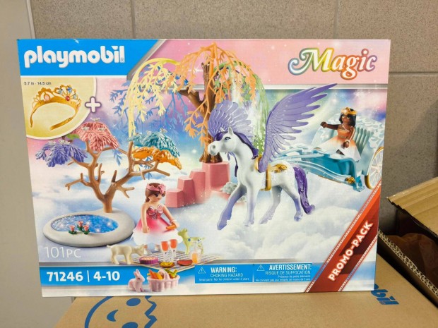 Playmobil Magic 71246 Kirnduls a pegazus hintval j, bontatlan