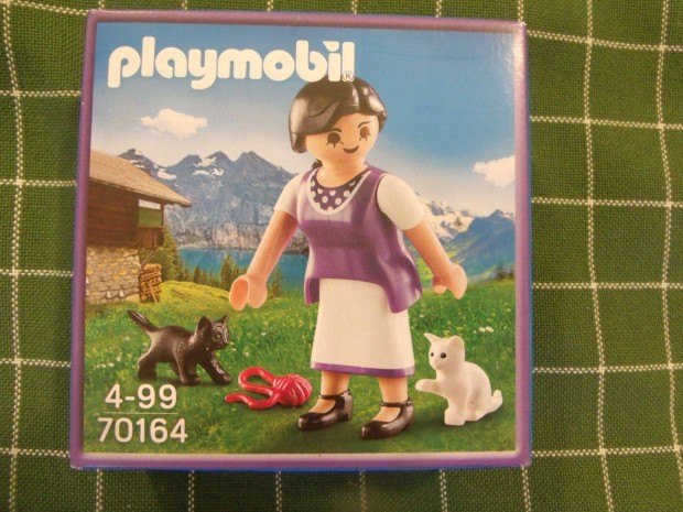 Playmobil Milka bontatlan 70164 Hlgy cickkal cica macska