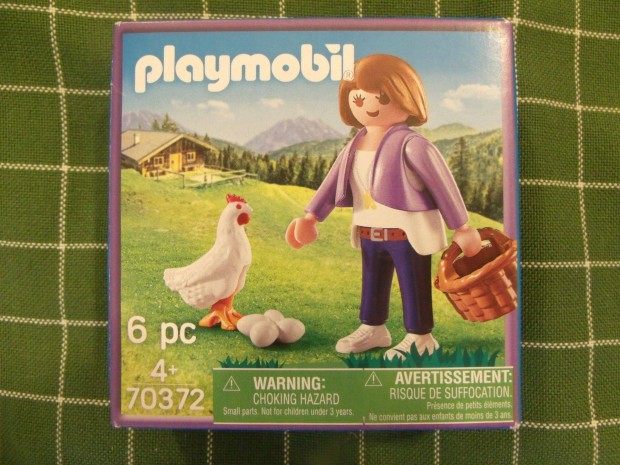 Playmobil Milka bontatlan 70372 Gazdasszony tykkal s tojssal tyk