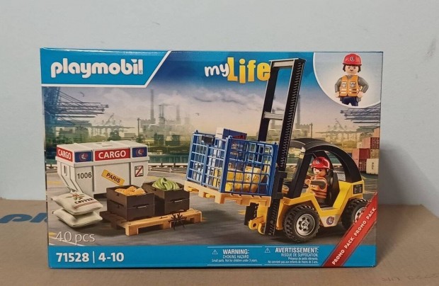 Playmobil My Life 71528 Targonca Rakom�nnyal �j Bontatlan