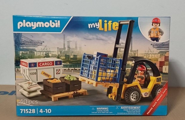 Playmobil My Life 71528 Targonca Rakomnnyal j Bontatlan