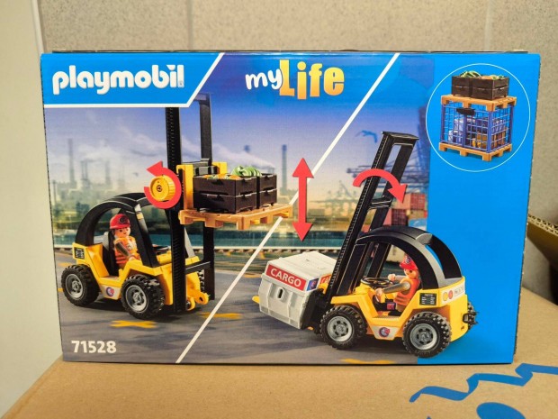 Playmobil My Life 71528 Targonca rakomnnyal j, bontatlan