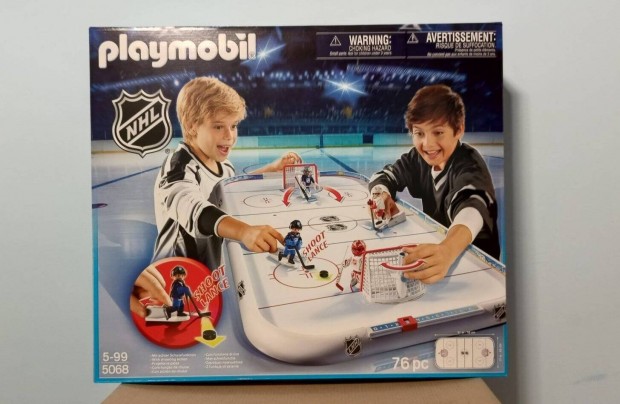 Playmobil NHL 5068 Nagymenk A Hokiplyn j Bontatlan